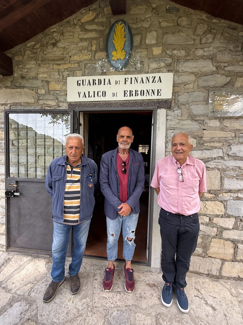 Giulio Zanotto, Angelo Serra und Stefano Agnese