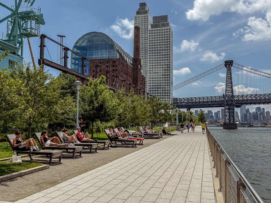 Domino Park in Brooklyn
