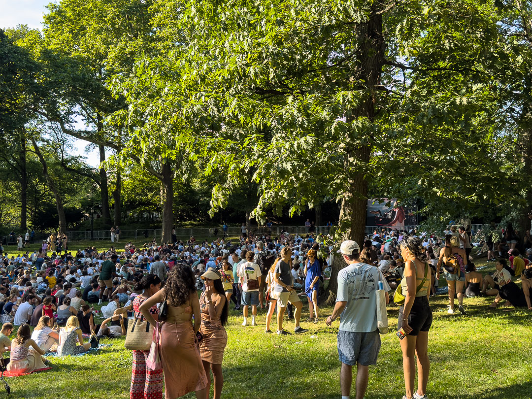 Auf der Summerstage finden im Sommer kostenlose Konzerte statt.