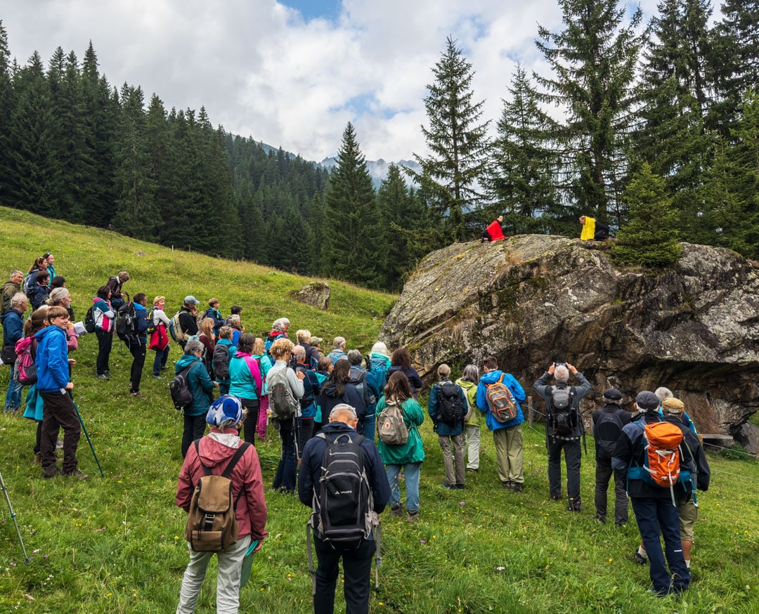 Montafoner Theaterwanderung in Gargellen