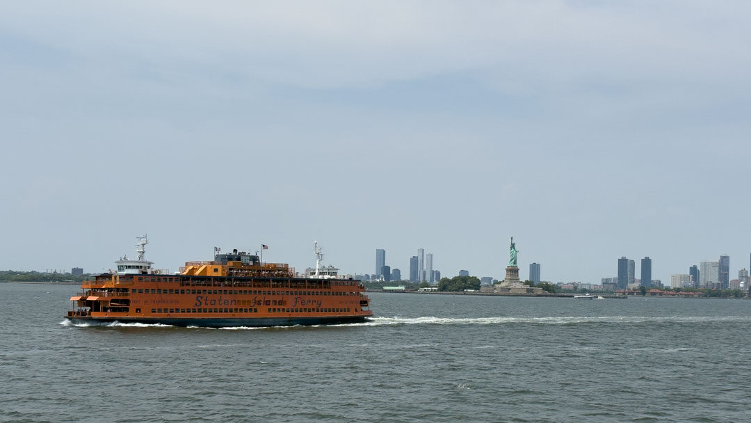 Was kostet eine Woche New York: Die Staten Island Fähre ist kostenlos 