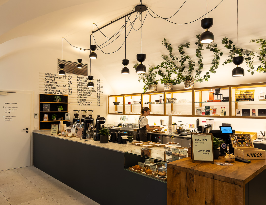 Kaffeeothek in der Schatzpassage
