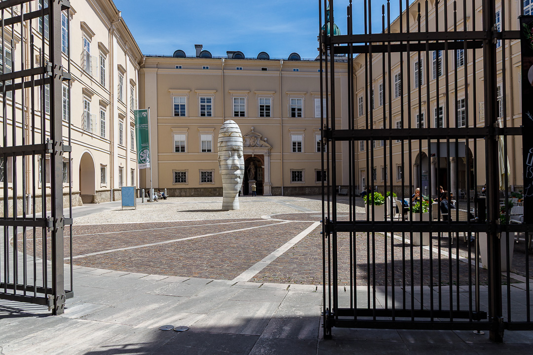Kunst auf dem Campus in der Salzburger Altstadt