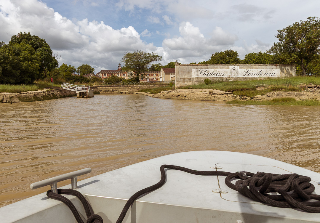 Château Loudenne Hafen