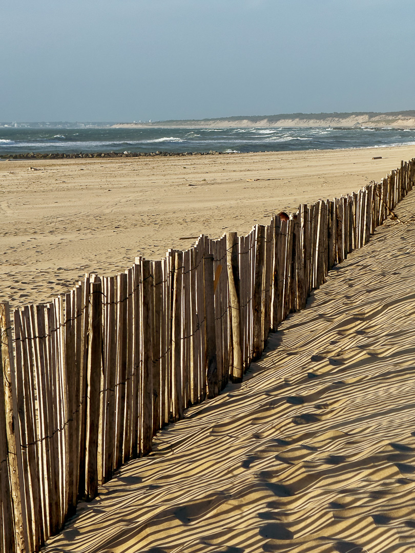 Strand in Soulac-sur-Mer