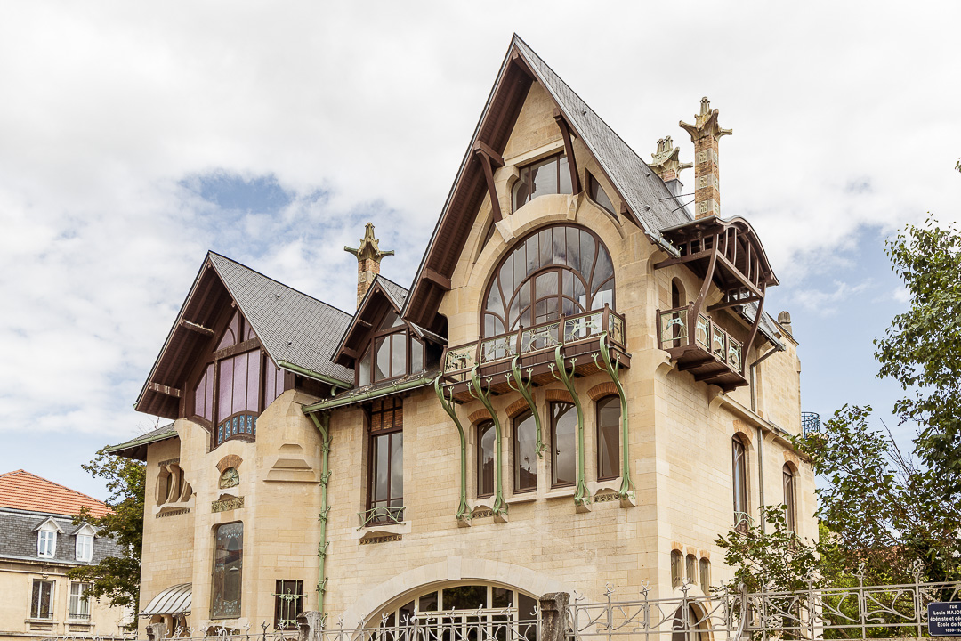 Nancy Reisetipps: Villa Majorelle, das erste Jugendstilgebäude in der Stadt