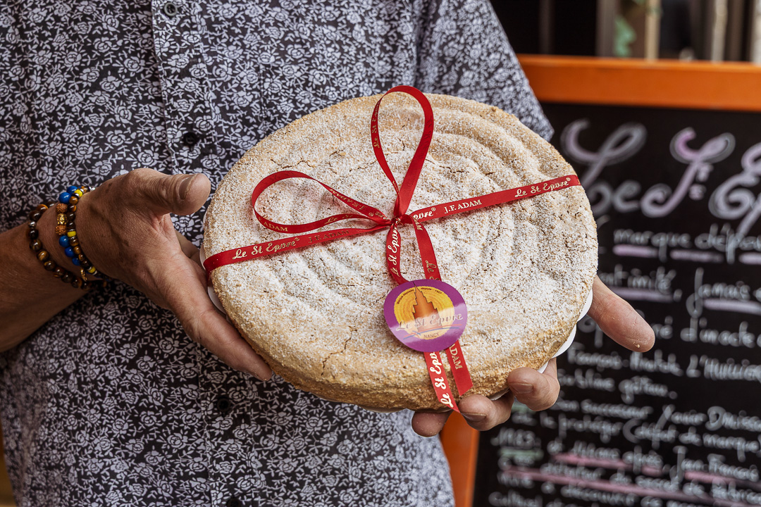 Gateau Saint-Epvre, der berühmte Mandelkuchen aus Nancy