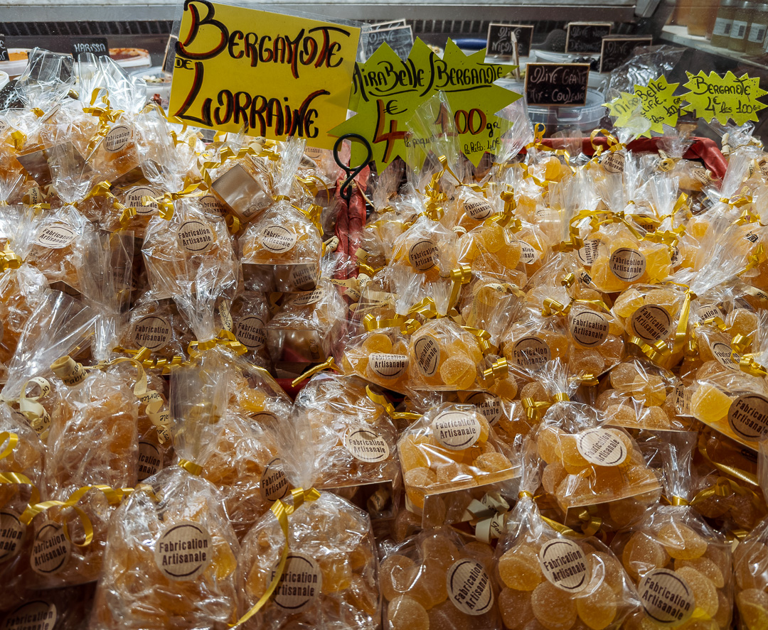 Nancy ist für seine Bergamotte-Bonbons bekannt