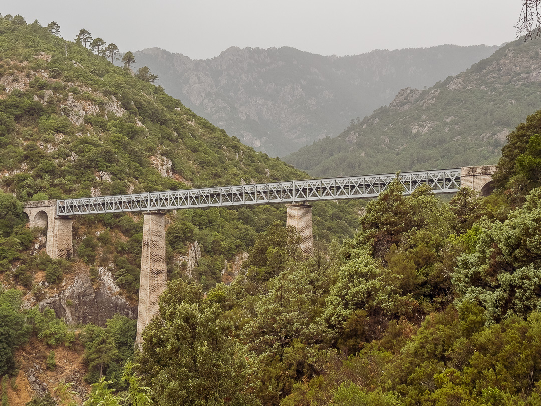 Eisenbahnbrücke von Gustav Eiffel auf Korsika